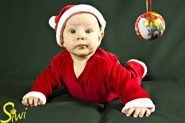 Weihnachtswichtel Jannis, 5 Monate jung.