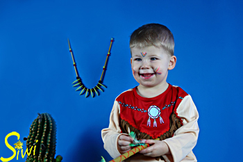 Ein kleiner Indianer