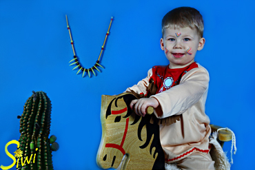 Ein kleiner Indianer